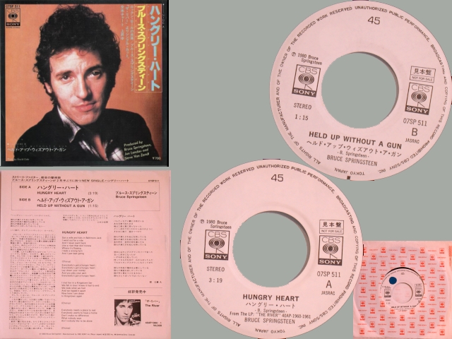 Bruce Springsteen - HUNGRY HEART / HELD UP WITHOUT A GUN
